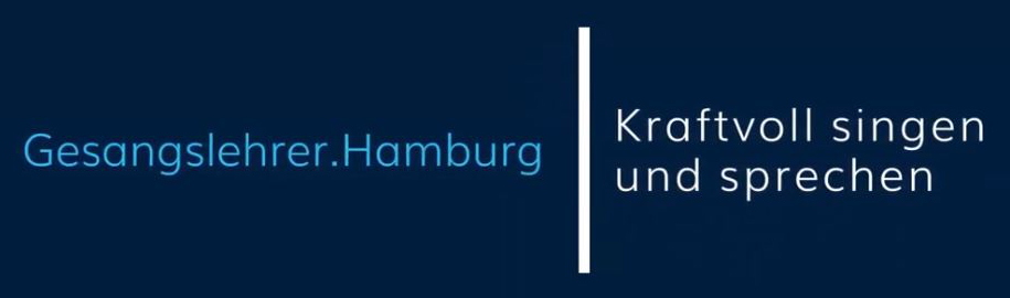 Logo Gesangslehrer Hamburg Thorsten Schuck - Kräftig singen und sprechen